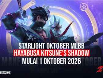 Skin StarLight Oktober MLBB Hayabusa Kitsune's Shadow: Apa Aja Isinya dan Layak Diburu?