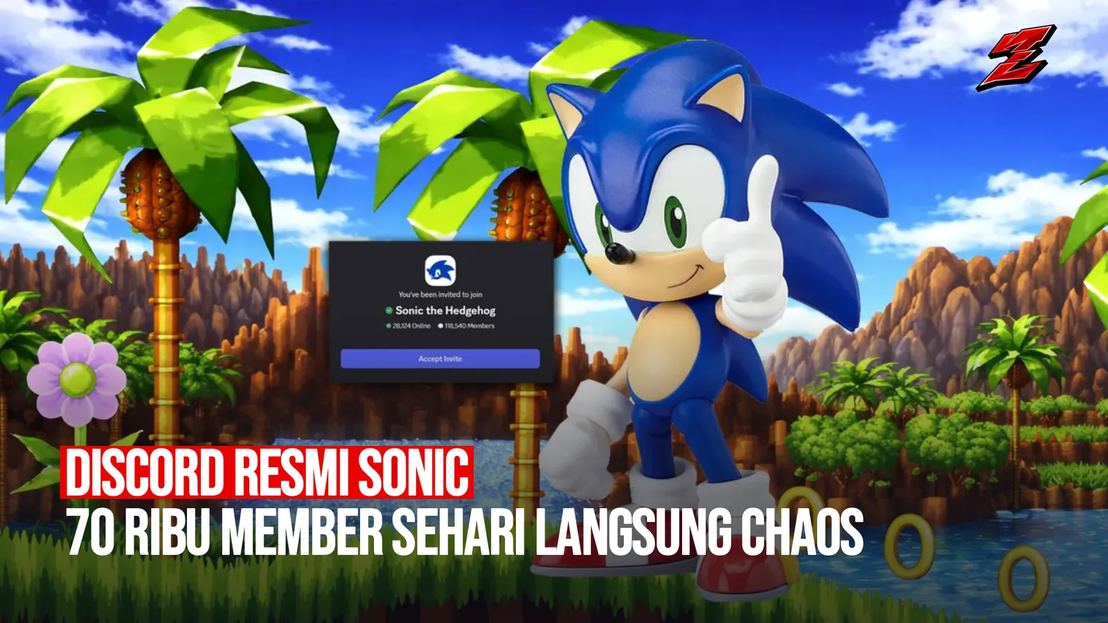 Discord Resmi Sonic Baru Dibuka Udah Chaos: 70 Ribu Member Sehari, Kok Bisa?