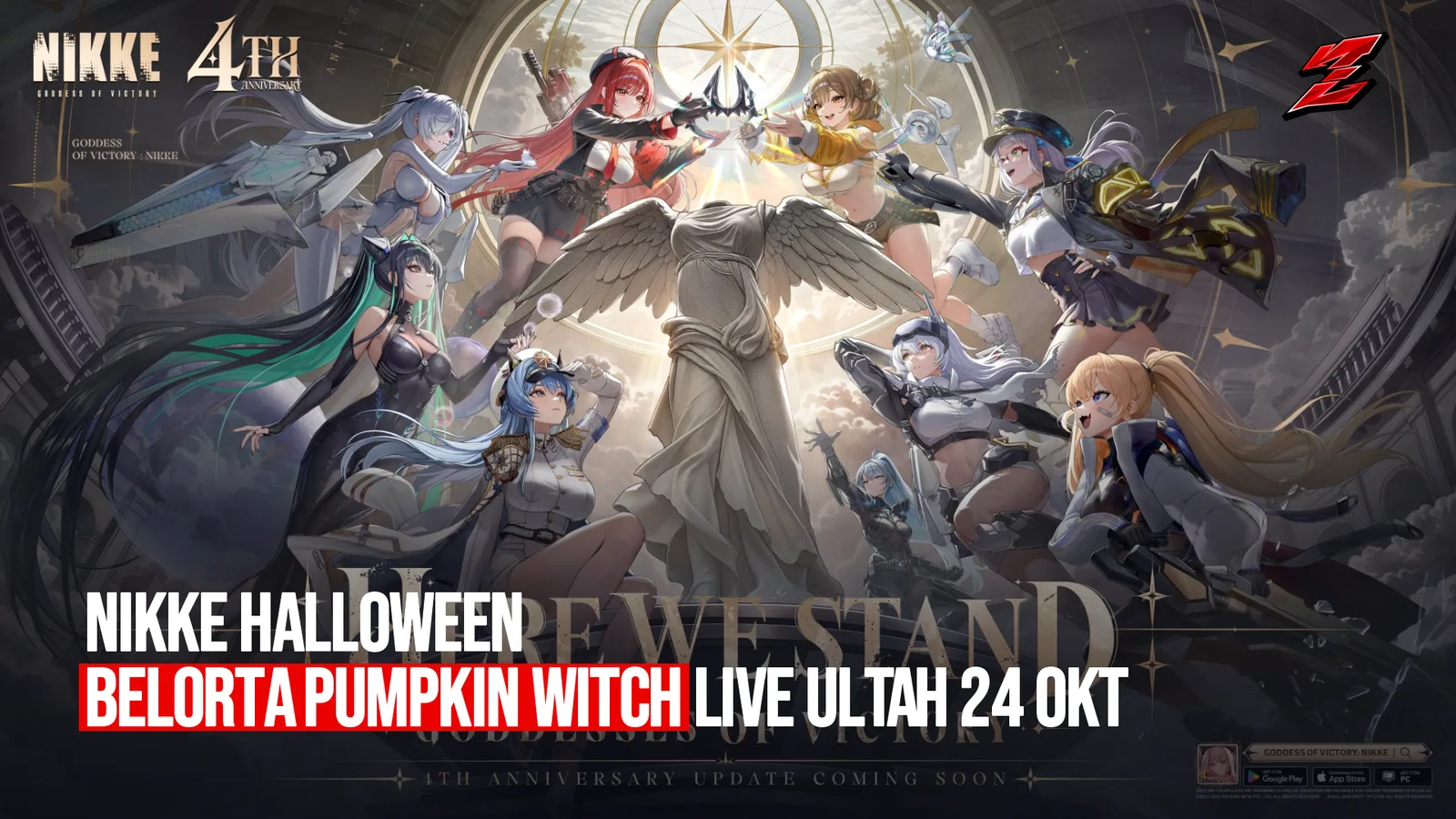 Update Halloween NIKKE 8 Oktober: Belorta Pumpkin Witch Datang, Ultah Ke-4 Menyusul