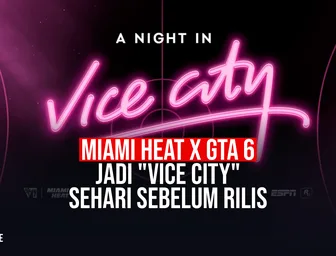 GTA 6 Belum Rilis, Miami Heat Sudah Berubah Jadi "Vice City": Ini Detail Kolaborasinya