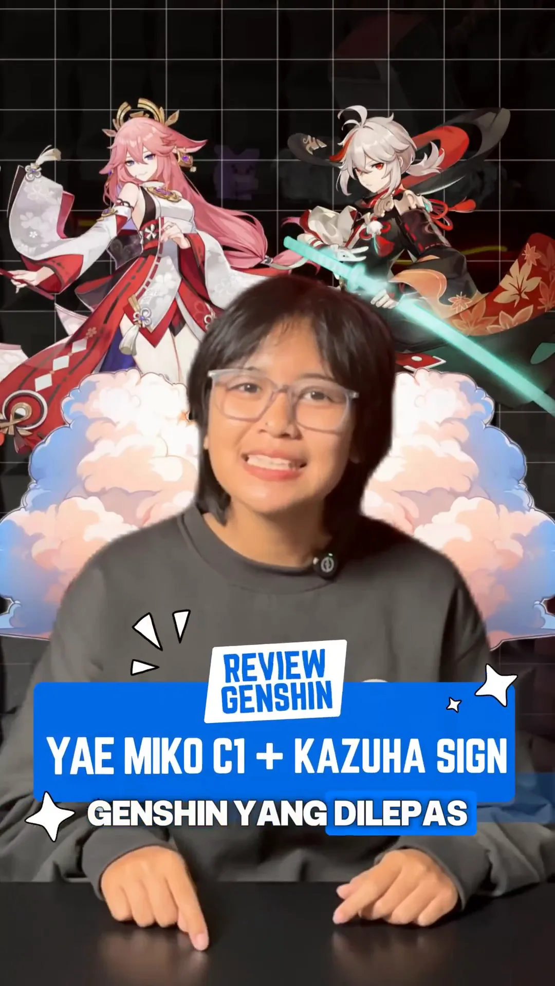 Lepas Genshin Spek Mid Game? Ada Yae Miko C1 + Sign Kazuha Soalnya