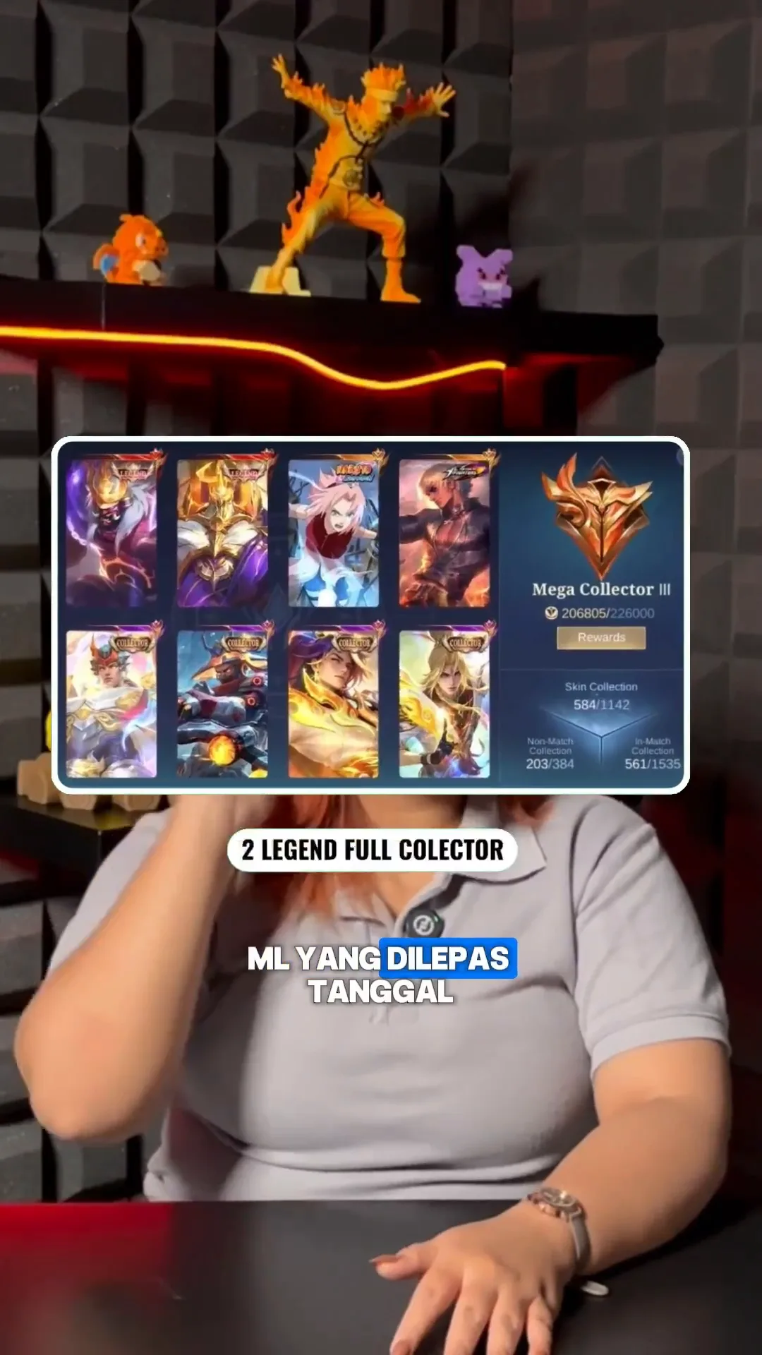 Pajangannya Aja Udah Kece Parah! Akun MLBB 2 Legend + Full Collector