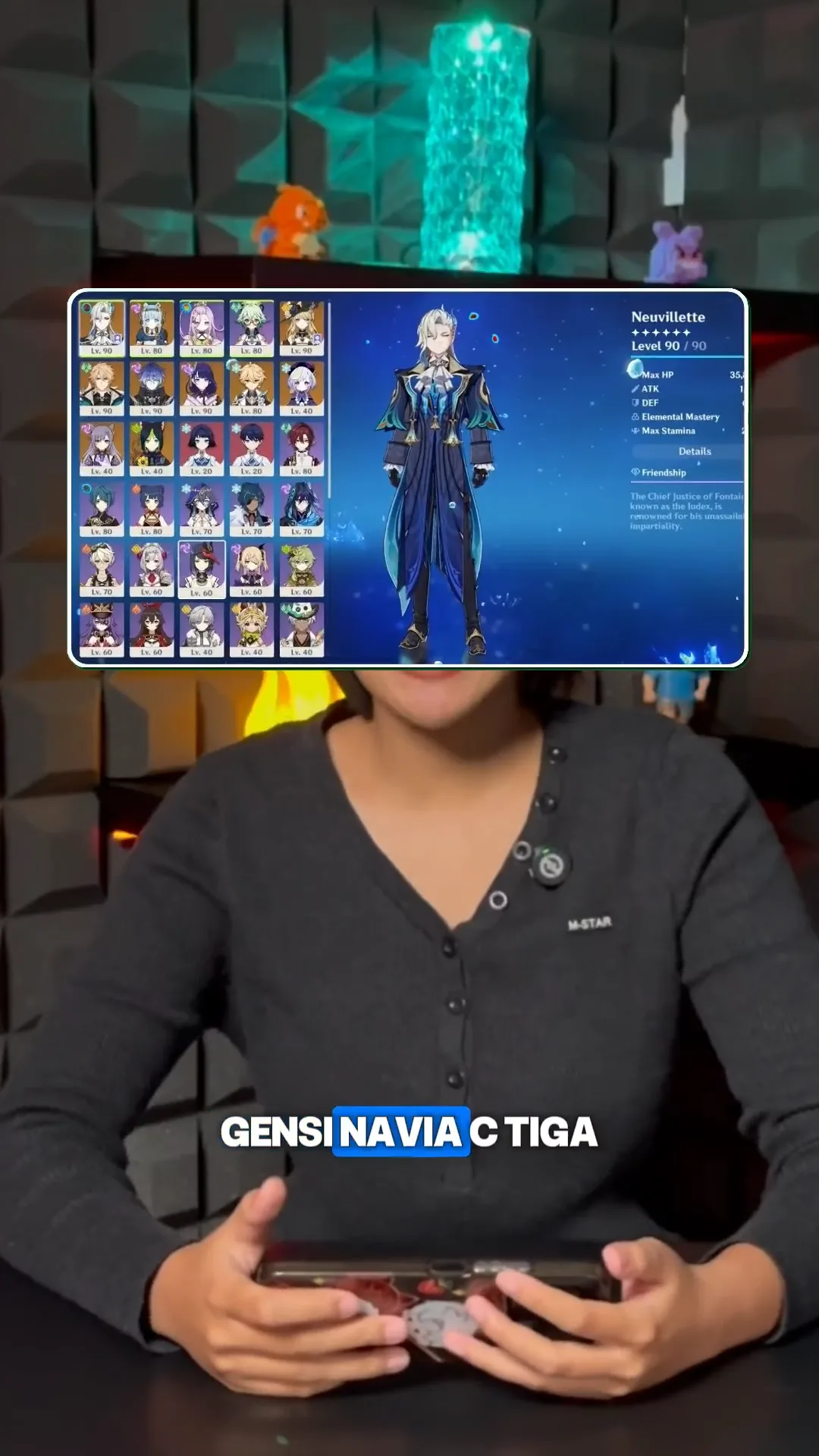 Genshin Navia C3 Ini Dilepas Cuma 400K?! Review Akun AR 56 + 9 Weapon B5