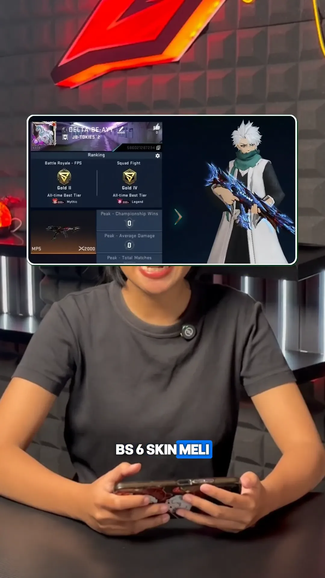 BS 6 Skin Melee Dilepas 295 Ribu! Plus Set Collab BLEACH Lengkap