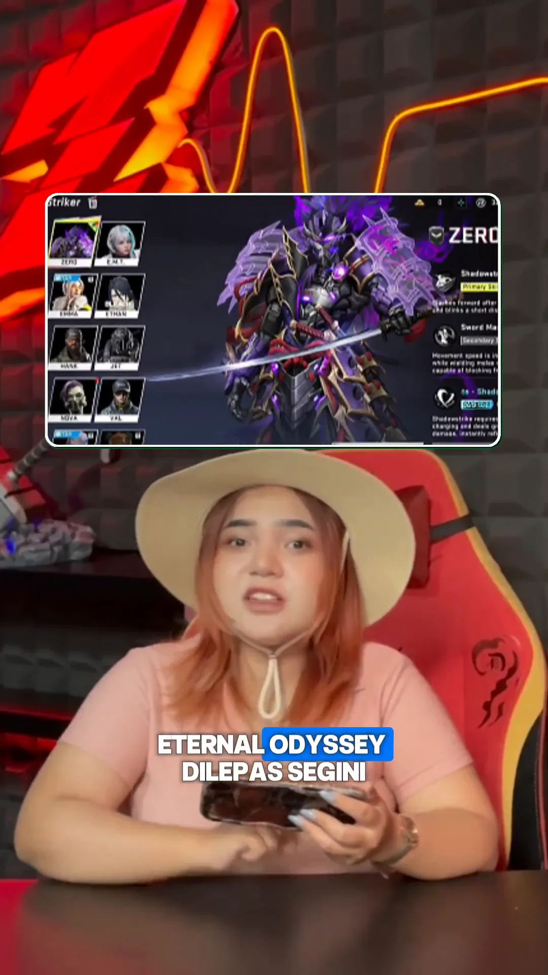 Blood Strike Eternal Odashadow + Collab Byakuya Kuchiki — 20 Skin Weapon