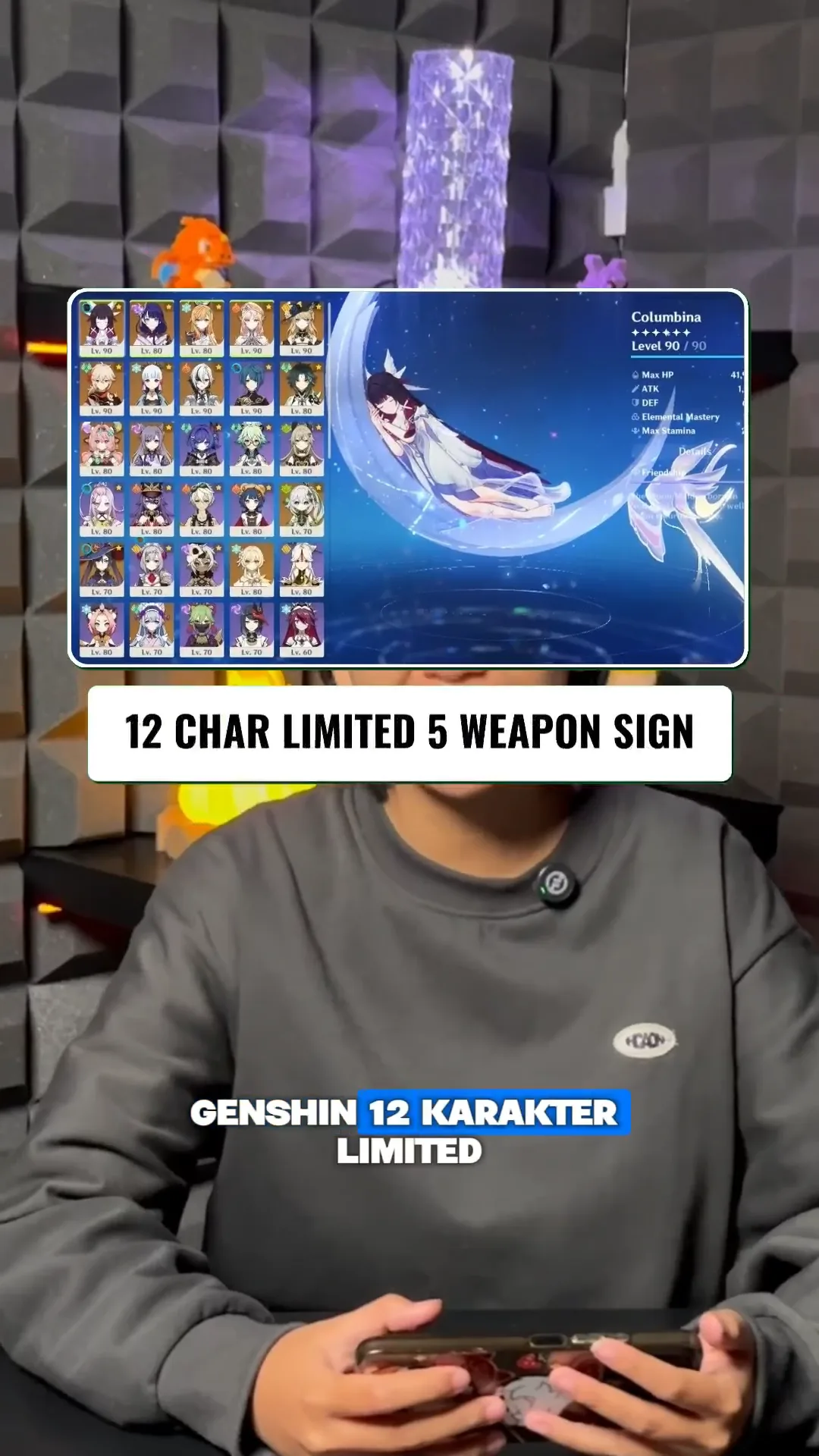 Genshin 12 Char Limit Dilepas 900 Ribu! AR 60 Achievement 919