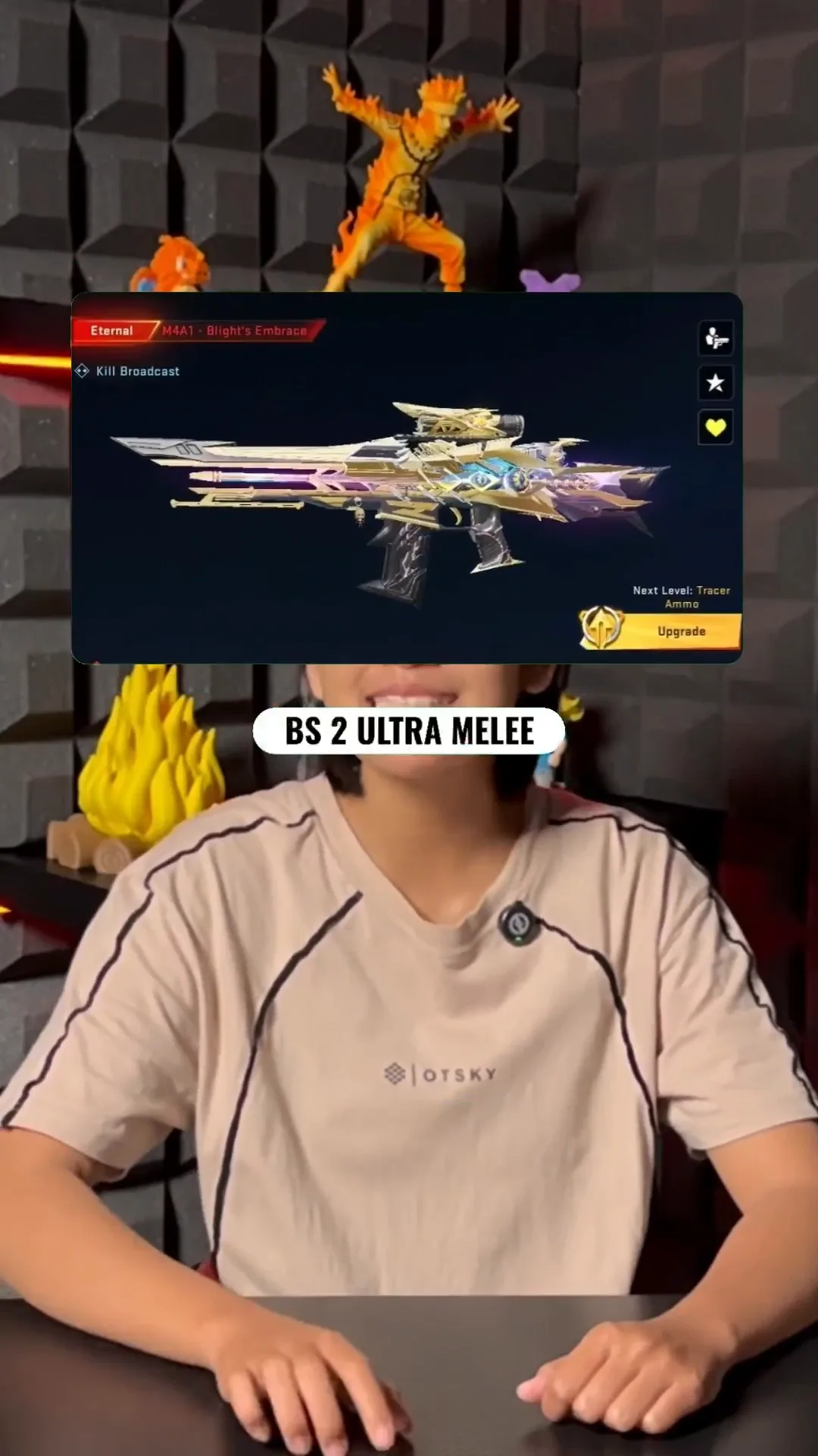 Mantep Juga Cuy! Review Akun Blood Strike 3 Skin Melee Ultra