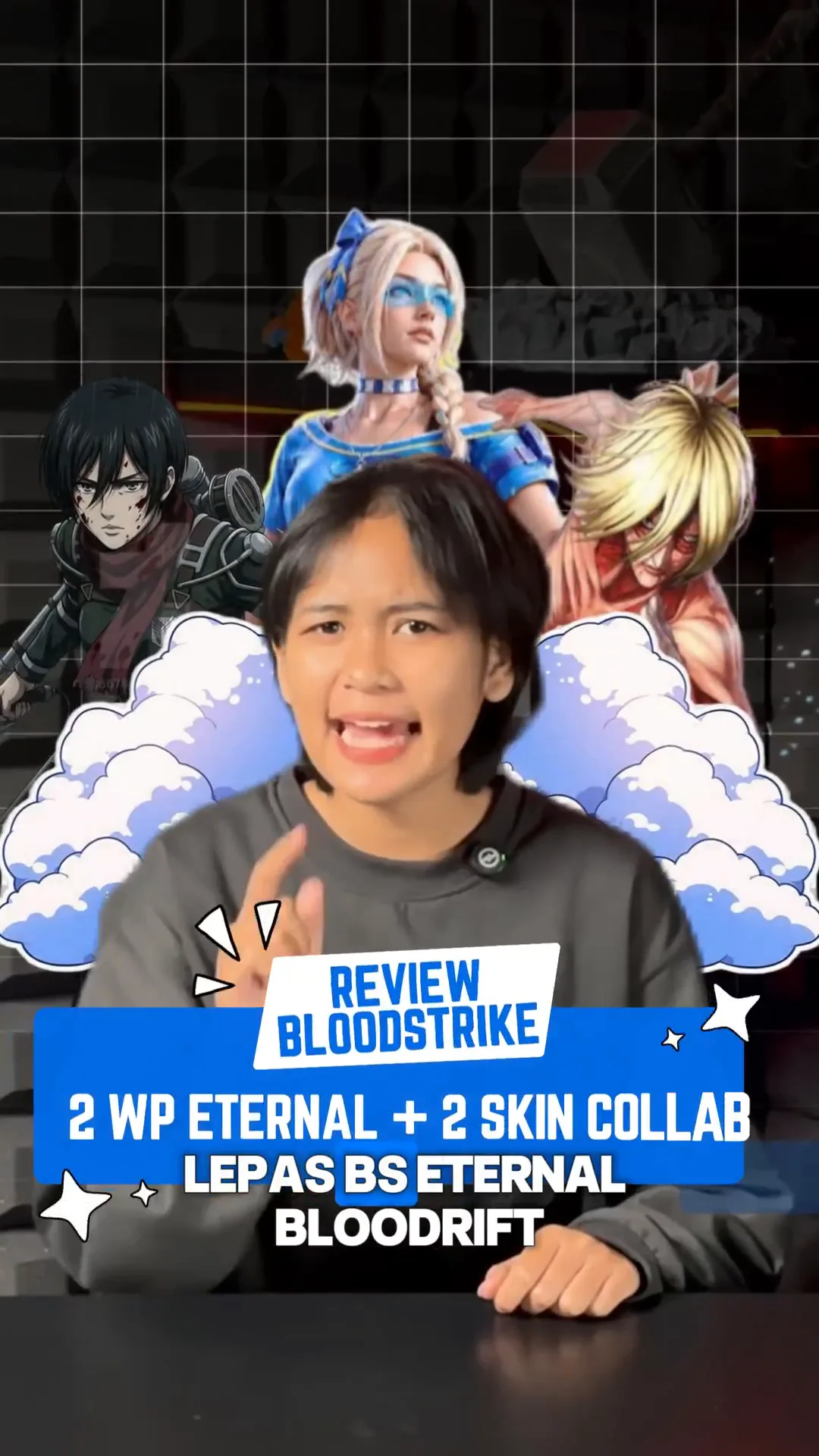 # Menurut Lu Skin Eternal yang Merah Ini Langka Gak? Review Akun Blood Strike Bloodrift!