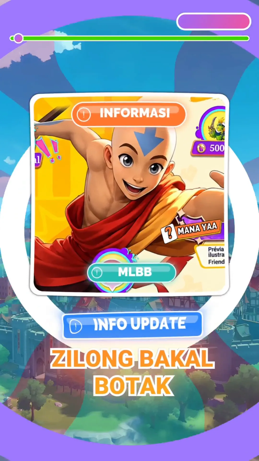 Zilong Bakal Jadi Botak? Bocoran Kolaborasi MLBB x Avatar: The Last Airbender