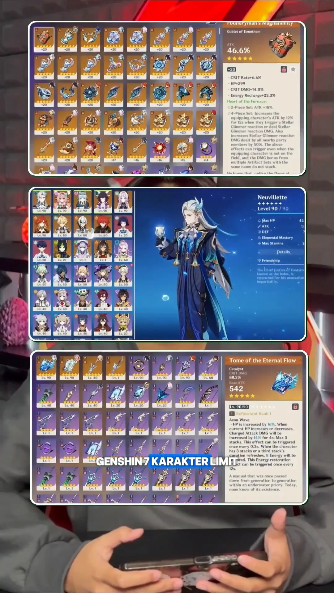 Genshin 7 Char Limited Dilepas 187 Ribu! Ada Neuvillette, Mavuika & Arlecchino