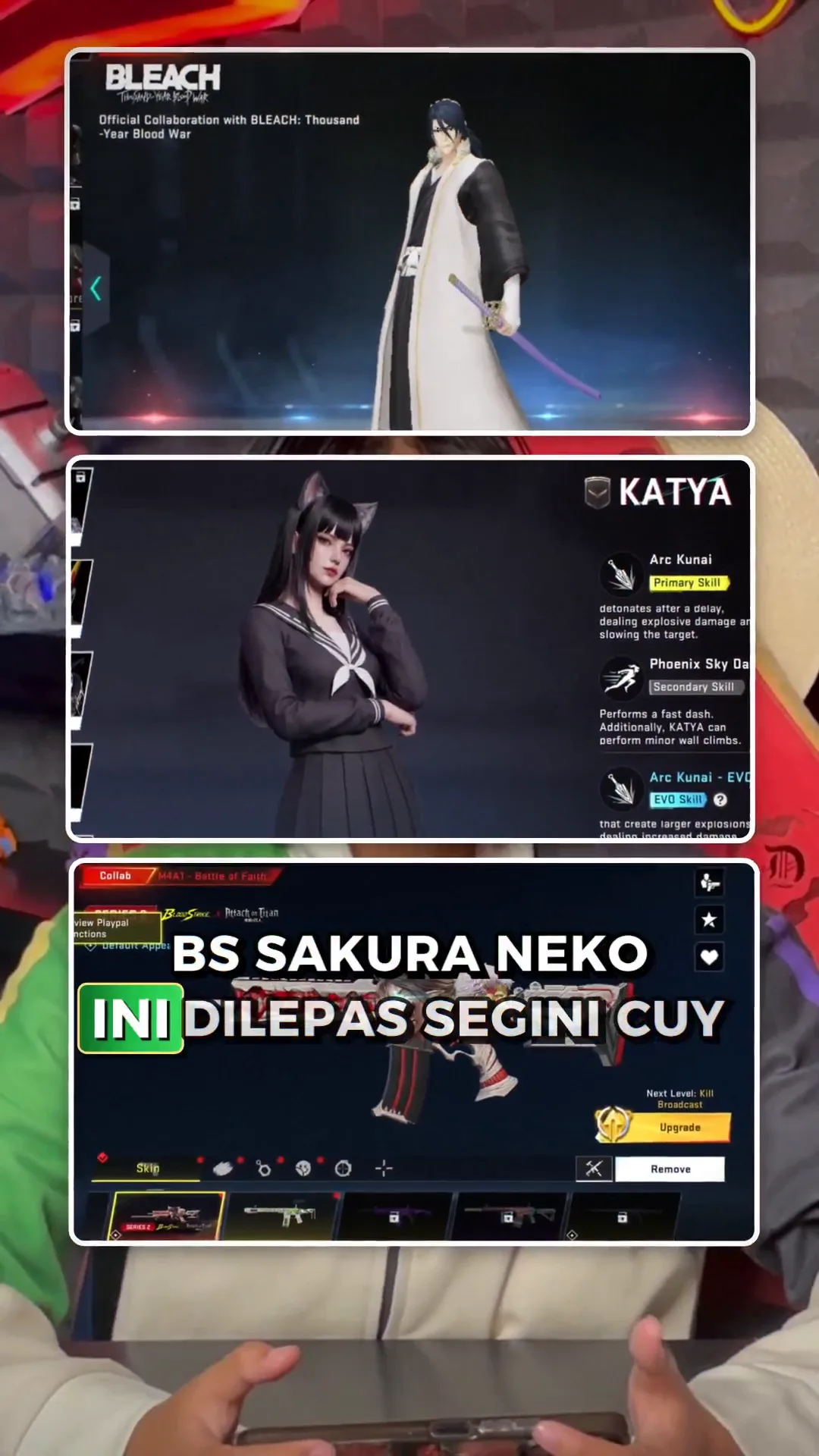 Blood Strike Sakura Neko Dilepas di Zone! Plus 2 Skin Melee Ultra