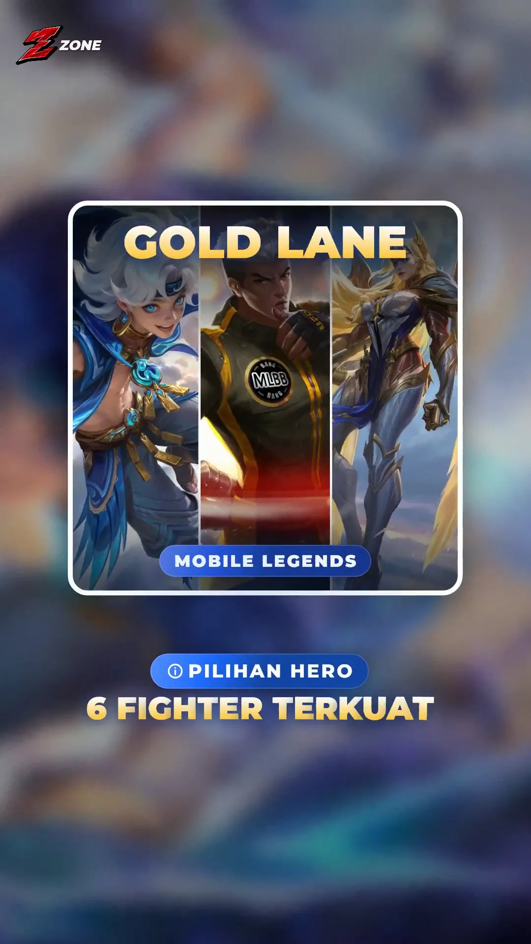 6 Hero Fighter MLBB yang Kuat di Gold Lane (Part 1): Sora, Chou, dan Freya