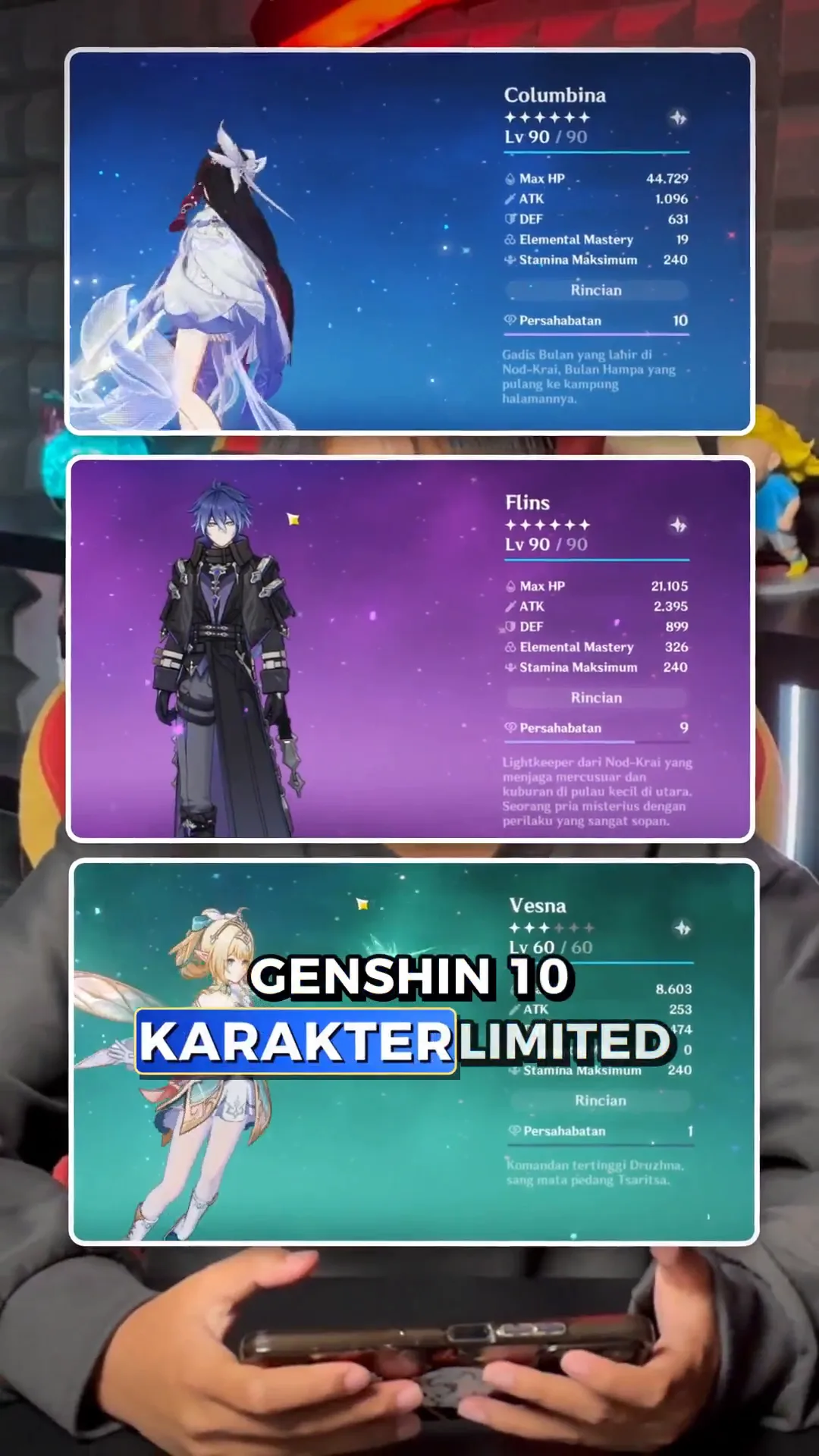 Genshin Vodyanitsa Dilepas 197 Ribu! 10 Karakter Limited + 10 Senjata Bintang 5