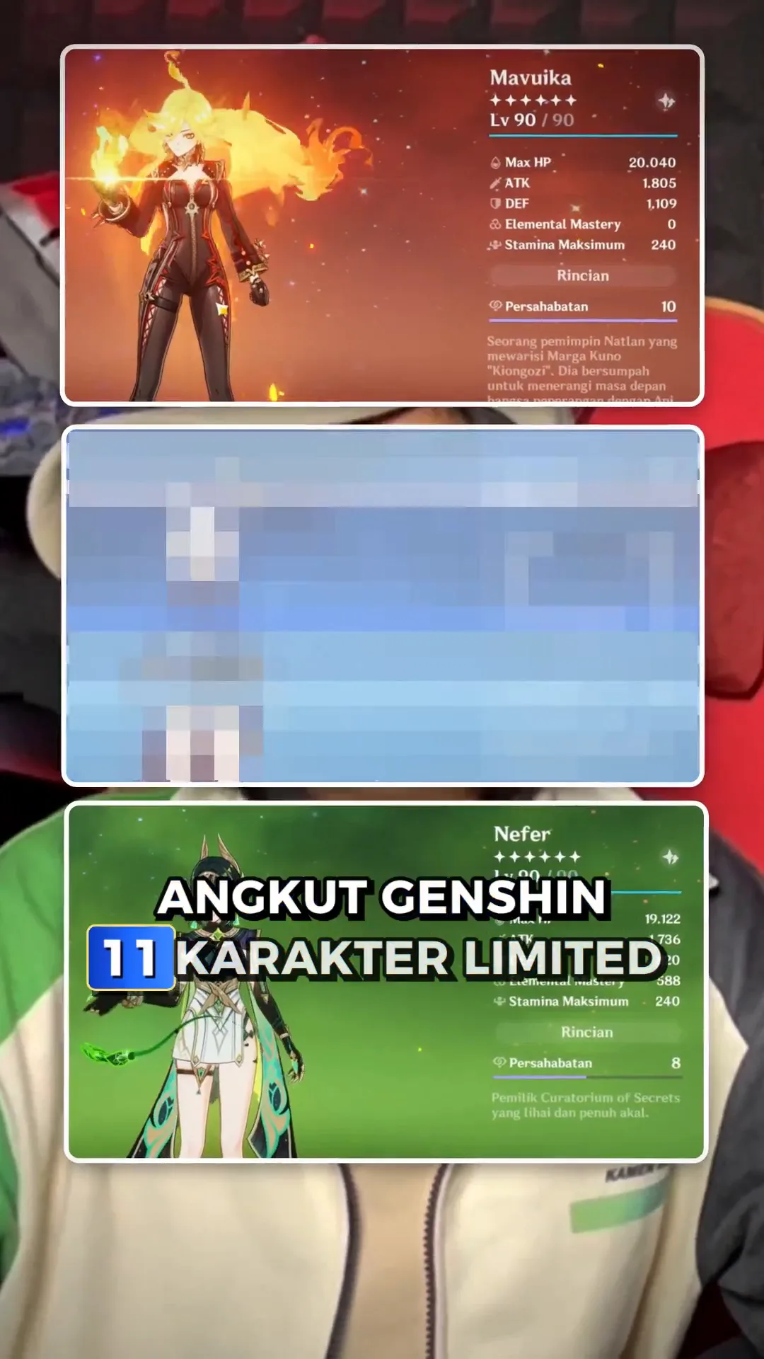 Genshin 11 Char Limited Dilepas di Zone! Ada Furina, Mavuika & Kinich