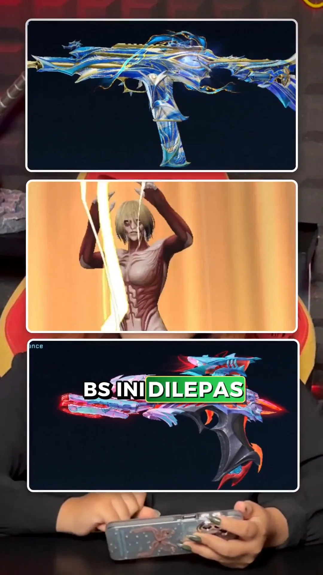 Lepas Blood Strike Karena Mau Pensi! Akun Full Weapon Eternal Dilepas di Zone