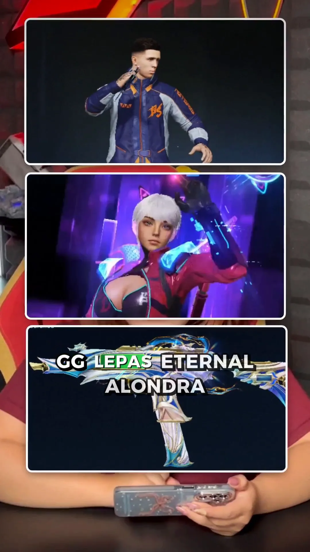 Blood Strike Eternal Jumper Arc Dilepas di Zone! Plus Melee Azure Thunder